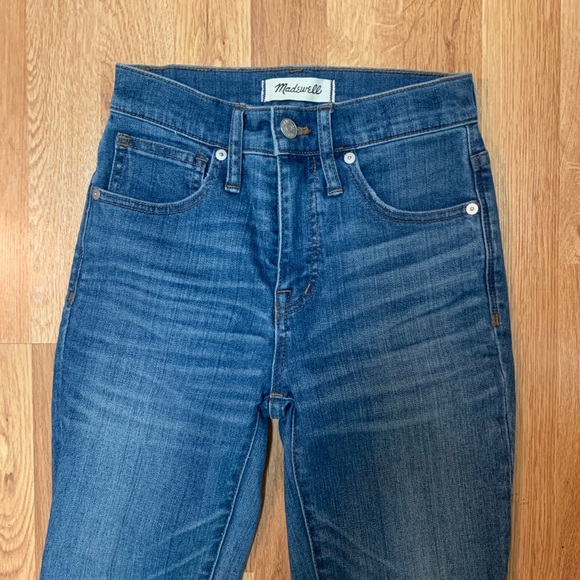 *NWT* Madewell 10” High Rise Skinny Tulip Hem Edition - Picture 9 of 14